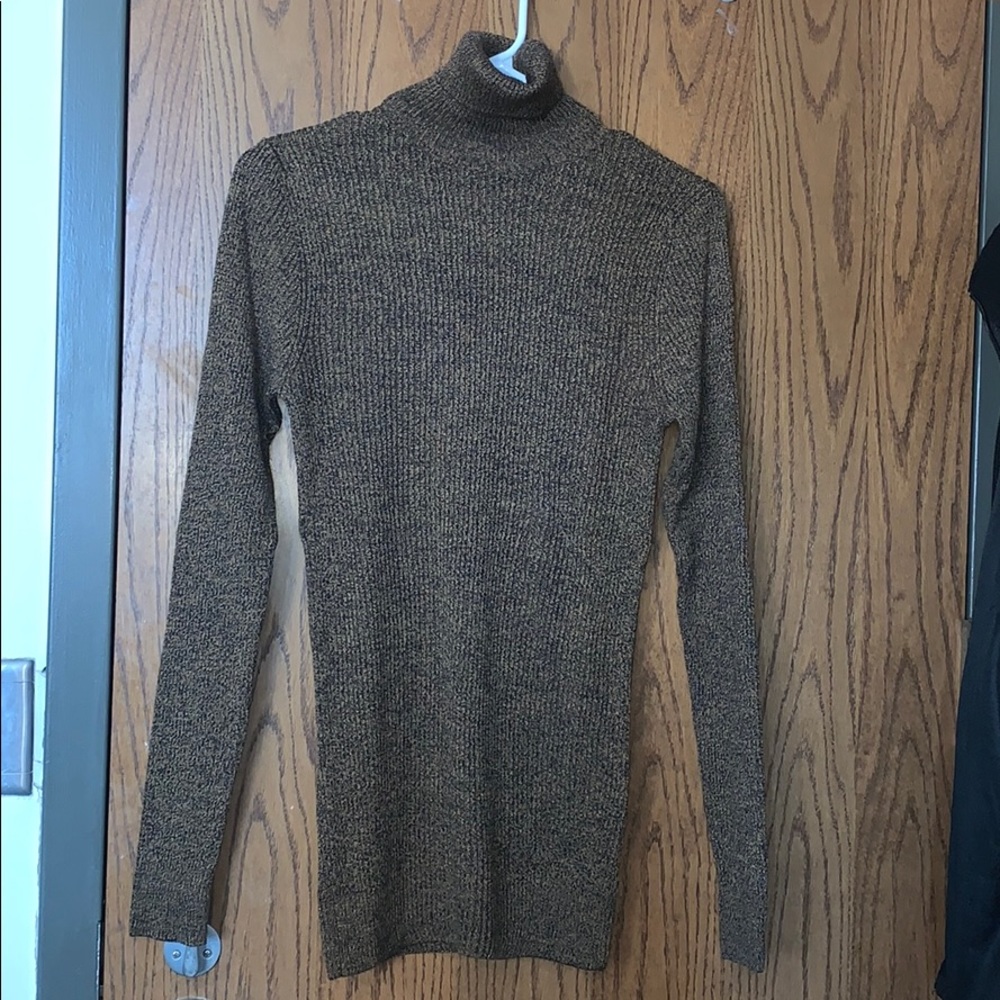 ASOS Muscle Fit Ribbed Roll Neck Sweater